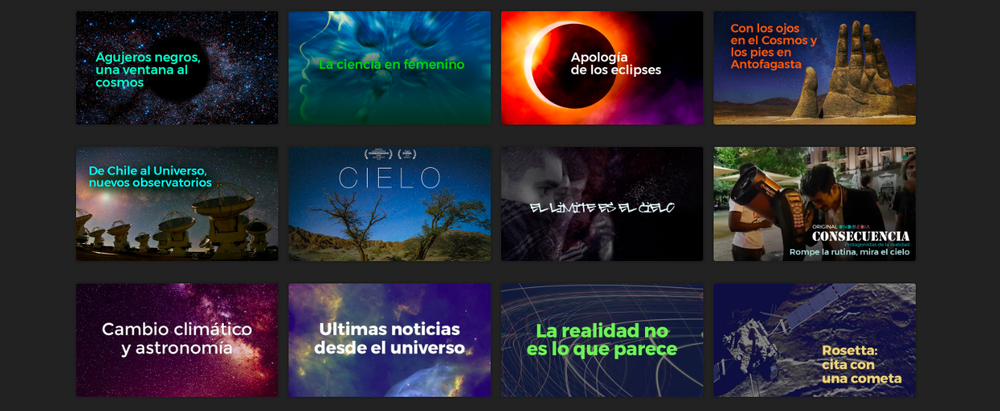 Afiche de "Aprende más de astronomía en OndaMedia"