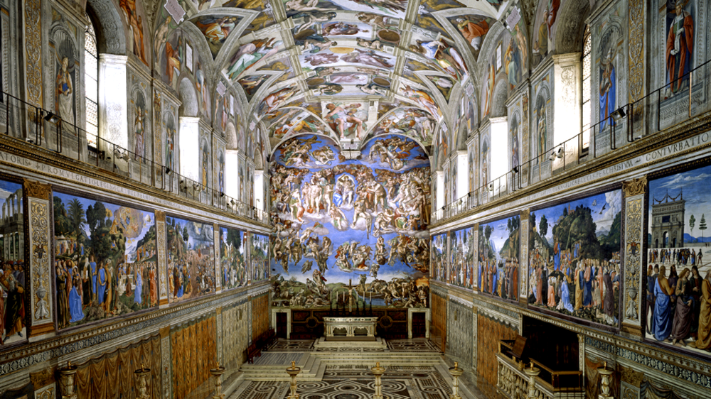 Afiche de "Conoce y recorre algunos de los 26 museos del Vaticano"