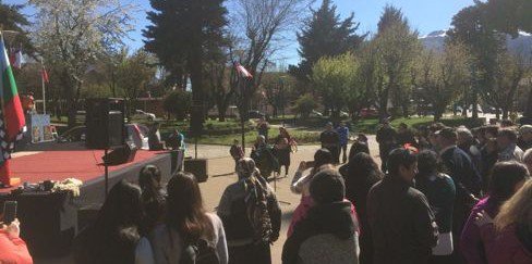 Afiche del evento "Feria Mapuche"
