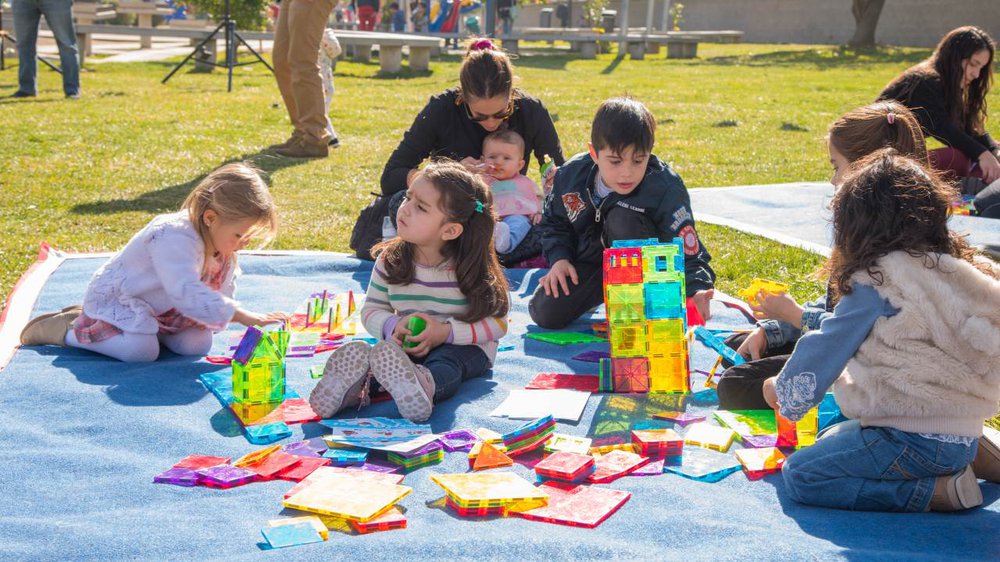 Afiche del evento "Día del niño en el Parque Bicentenario"