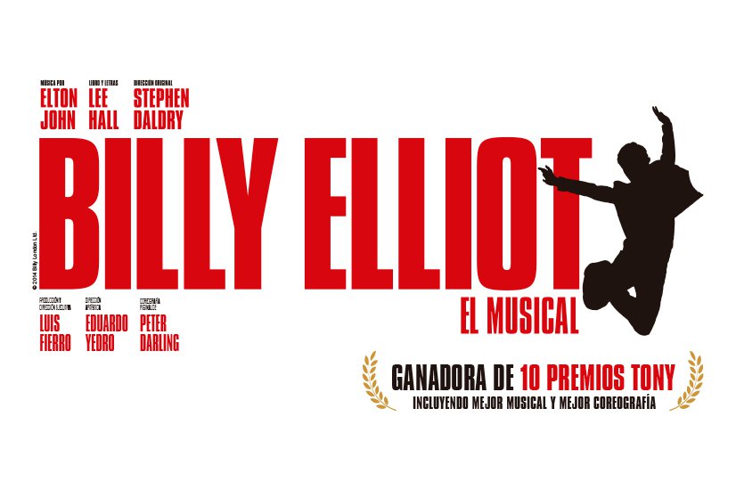 Afiche del evento "Billy Elliot El Musical"