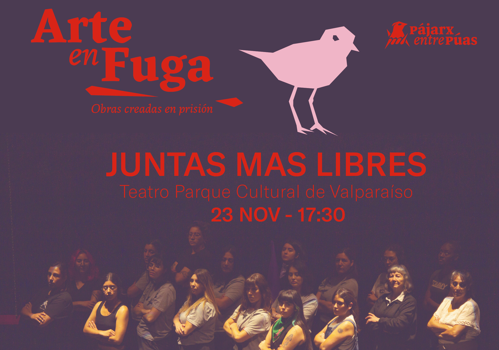 Afiche del evento "Obra teatral "Juntas más libres""