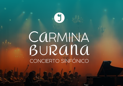 Afiche del evento "Concierto Sinfónico "Carmina Burana""