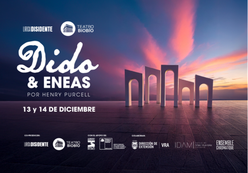 Afiche del evento "Dido & Eneas"