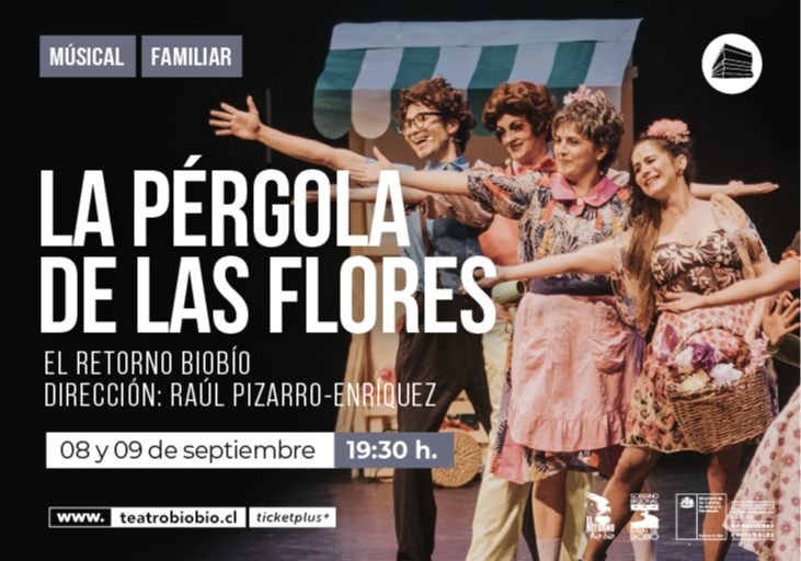 Afiche del evento "La pérgola de las flores"