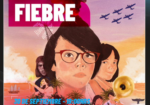 Afiche del evento "Ciclo Miradas Regionales Película "Fiebre" - Centro Cultural Ser Humano de Copiapó"