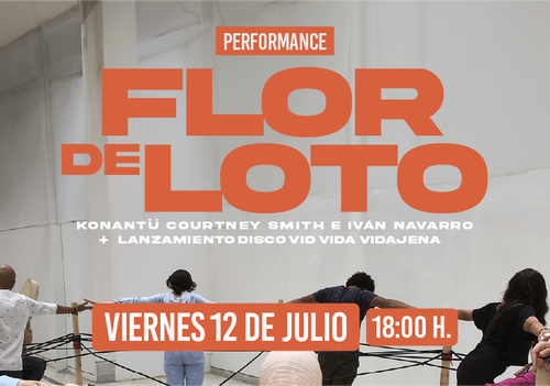 Afiche del evento "Flor de Loto"