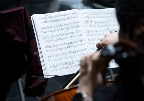 Afiche del evento "Concierto Orquesta de Cuerdas del Instituto Adventista de Enseñanza de Santa Catarina (IAESC)"