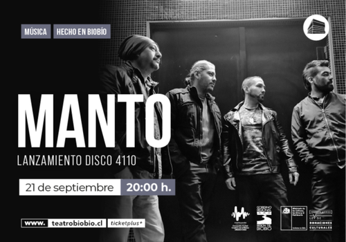 Afiche del evento "Manto"