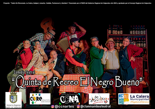 Afiche del evento "LA CALERA. Teatro. 5ta Región."
