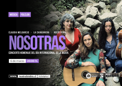 Afiche del evento "Nos-otras Biobío"