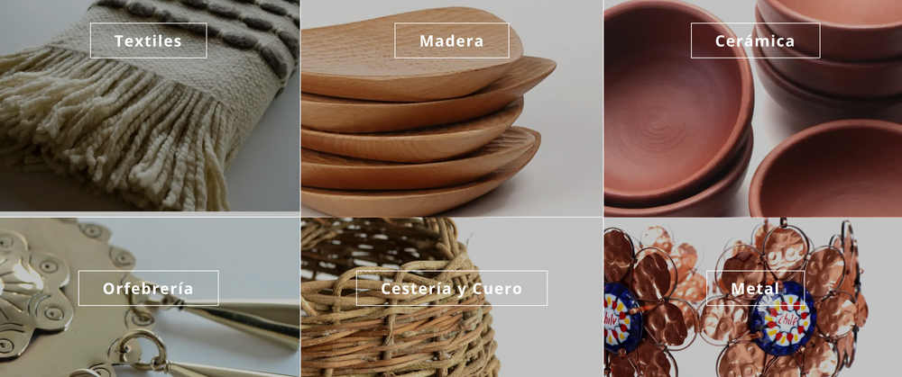 Afiche de "Somos Cordillera, una vitrina digital de artesanos y artesanas del Biobío"
