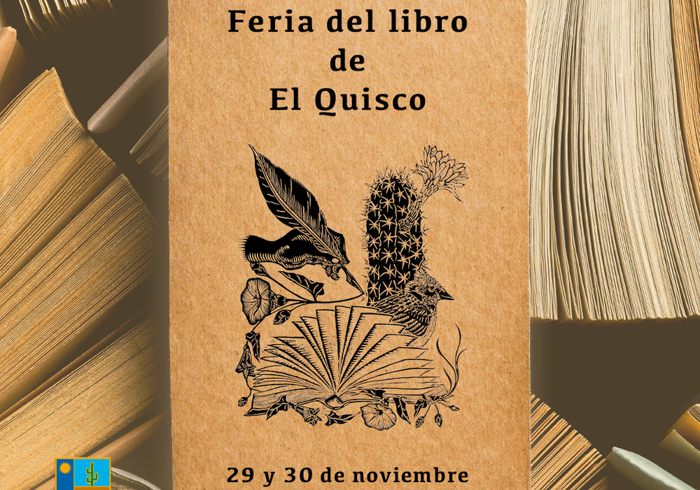 Afiche del evento "Feria del Libro de El Quisco"