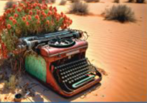 Afiche del evento "Desierto florido de la escritura"