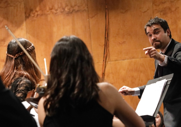 Afiche del evento "Orquesta Sinfónica Estudiantil Metropolitana presentará el concierto “Beethoven, Dvorak & Leng”"