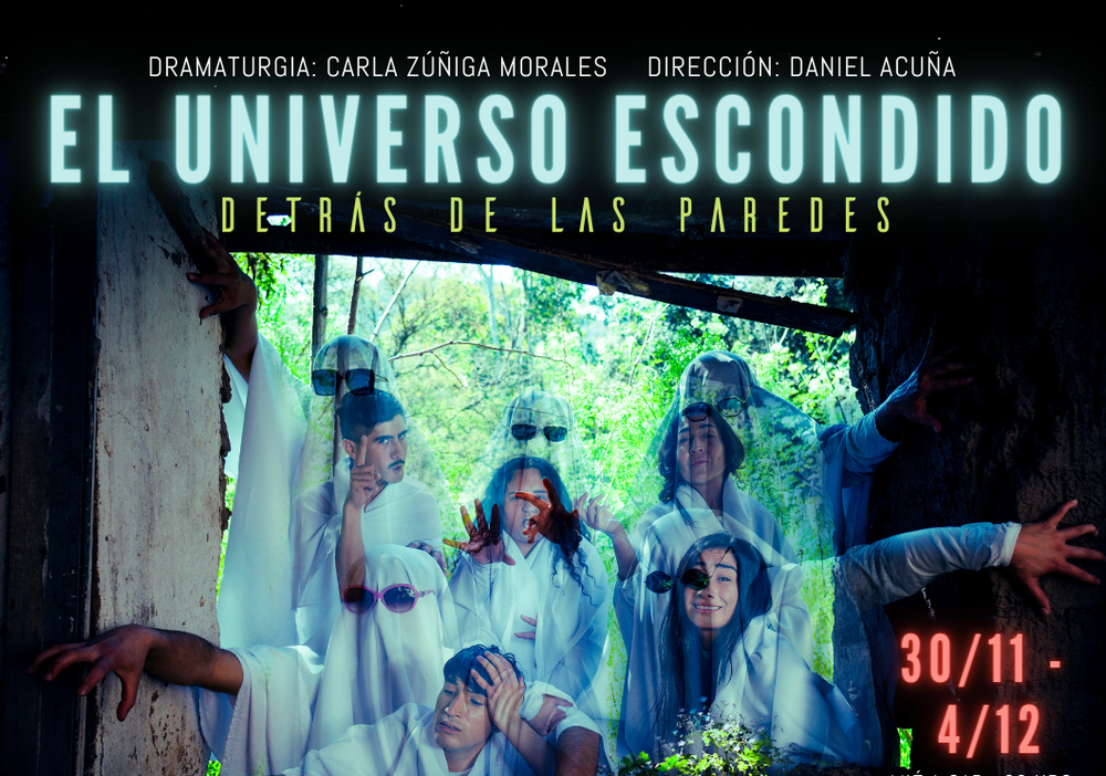 Afiche del evento "El Universo escondido detrás de las paredes"