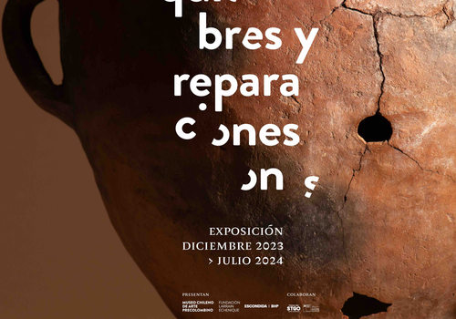 Afiche del evento "Exposición "Quiebres y Reparaciones""