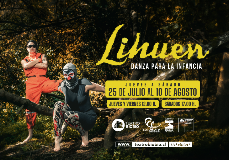 Afiche del evento "Lihuen, danza para la infancia"