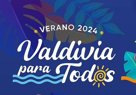Afiche del evento "Verano en Valdivia 2024"