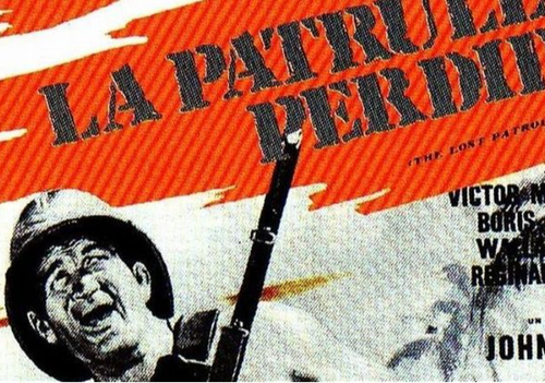 Afiche del evento "Cine: La patrulla perdida"