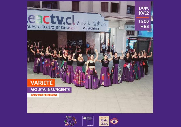 Afiche del evento "Varieté "Violeta Insurgente""