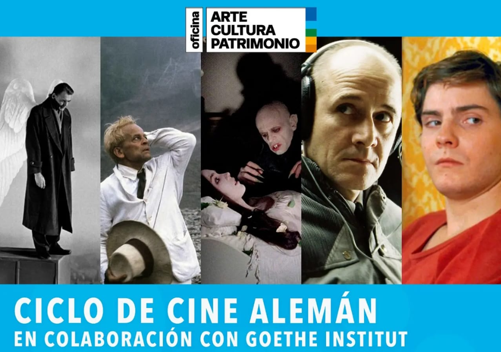 Afiche del evento "Ciclo de Cine Alemán en el Mori"