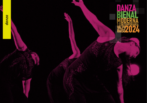 Afiche del evento "Bienal de Danza Moderna y Contemporánea de Valparaíso: día 8"
