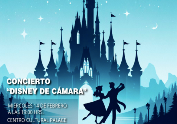 Afiche del evento "Concierto Disney de Cámara"