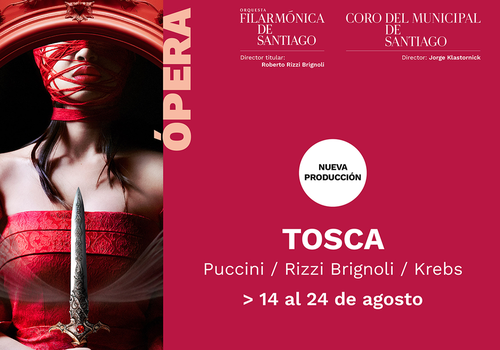 Afiche del evento "Ópera  Tosca | G. Puccini"