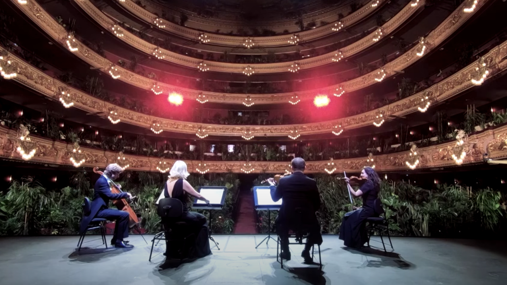 Afiche de "Revive aquí el concierto para 2.292 plantas en el Gran Teatro del Liceo de Barcelona"