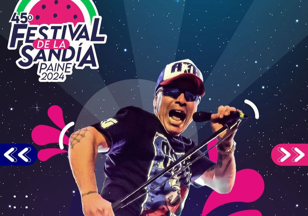 Afiche del evento "Festival de la Sandía de Paine"