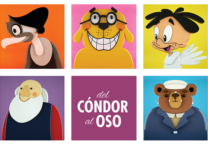 Afiche del evento "Exposición "Del Cóndor al Oso""