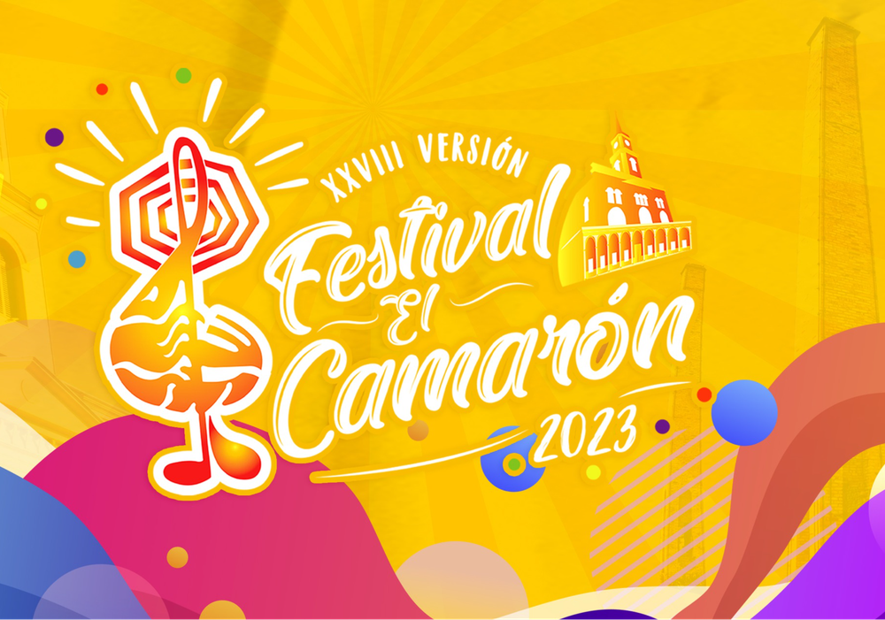 Afiche del evento "XXVIII Festival del Camarón"