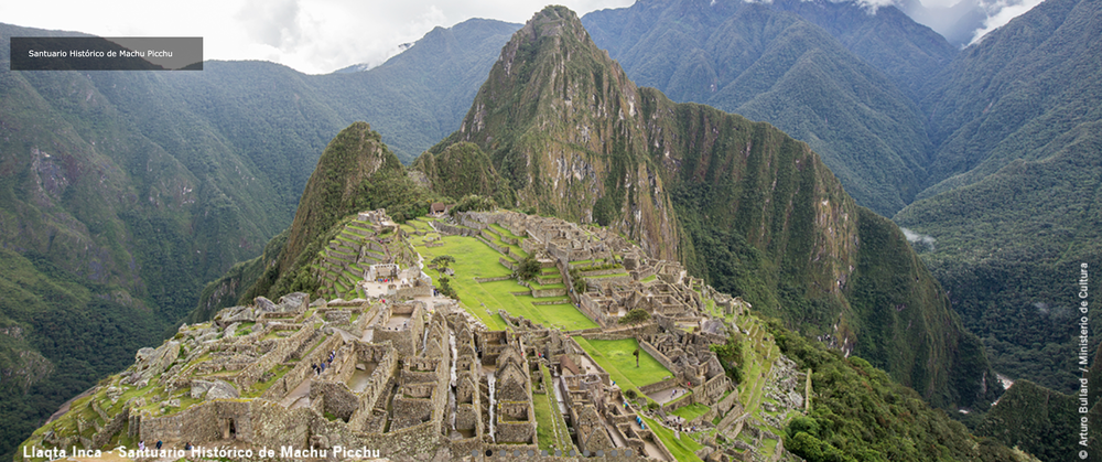 Afiche de "#PuenteCulturalChilePerú Sitios de Patrimonio Mundial del Perú"