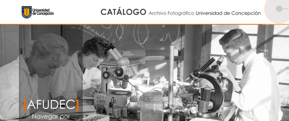 Afiche de "Archivo Fotográfico de la Universidad de Concepción"