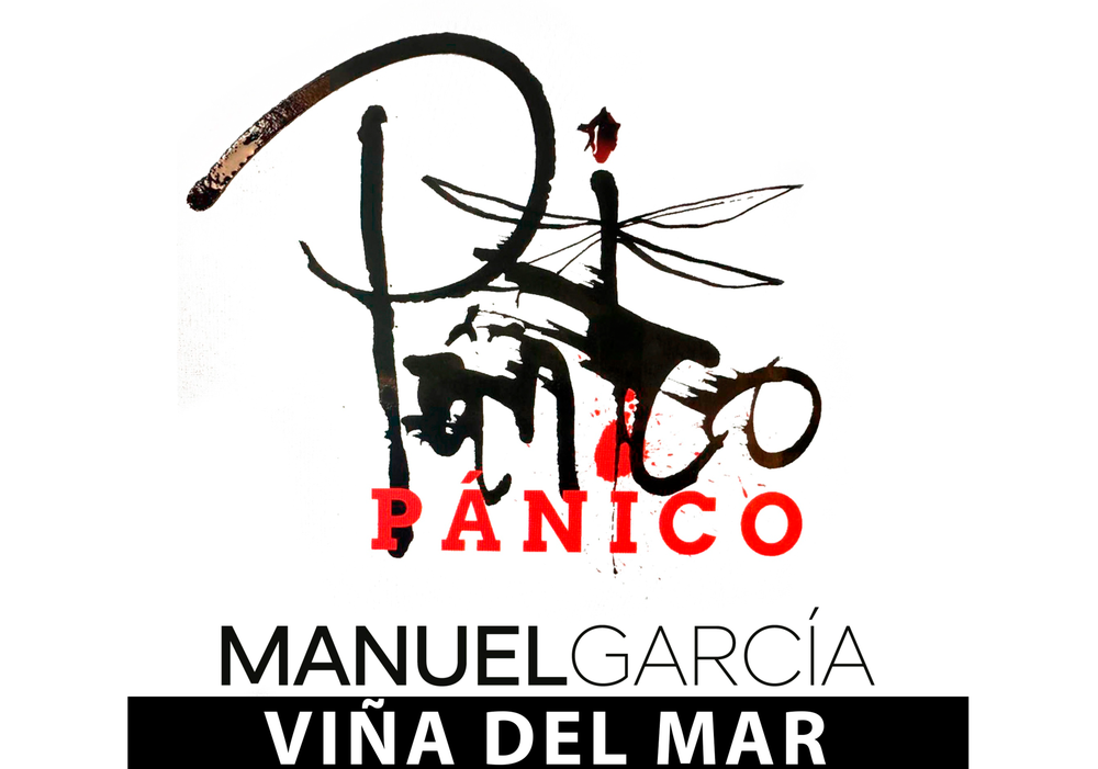Afiche del evento "Manuel García gira Pánico Viña del Mar"