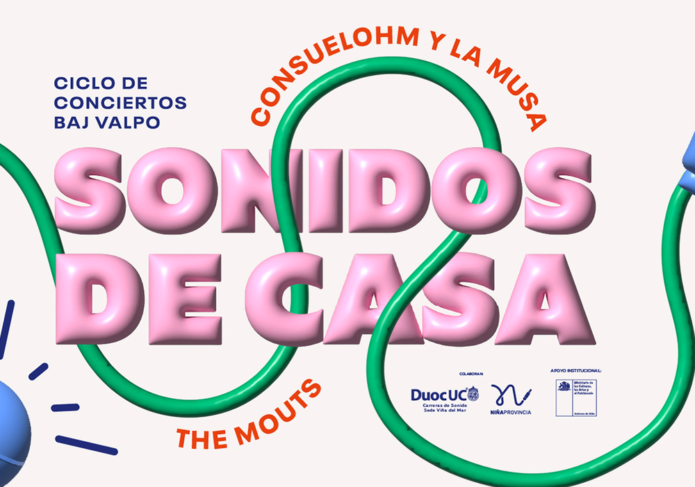 Afiche del evento "Sonidos de Casa"