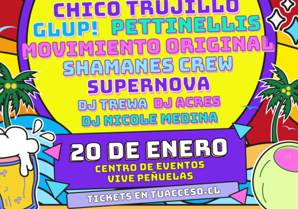 Afiche del evento "Festival Grado 3: La Serena"