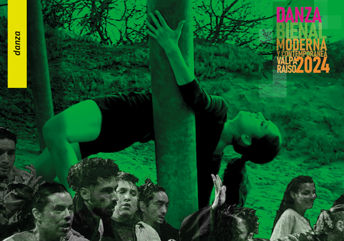 Afiche del evento "Bienal de Danza Moderna y Contemporánea de la Región de Valparaíso: día 1"