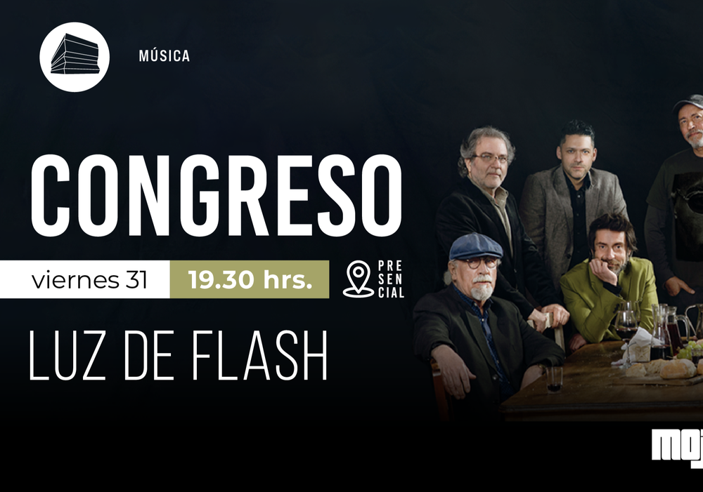 Afiche del evento "Congreso “Luz de Flash”"