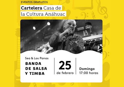 Afiche del evento "Concierto Salsa y Timba // Sea y los Panas"