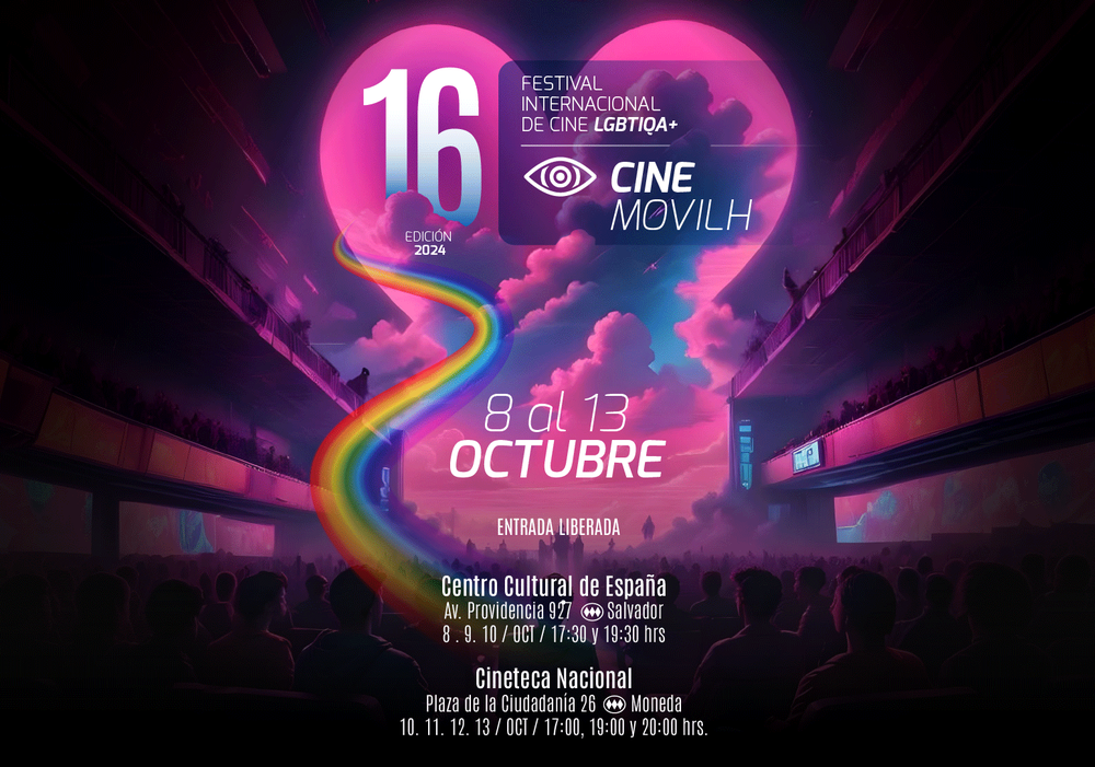 Afiche del evento "Cortometrajes MOVILH | Bloque 2"