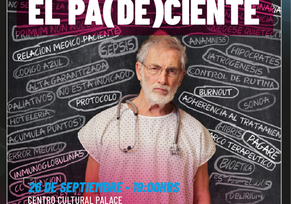 Afiche del evento "Exhibición Miradas Regionales "El Pa(de)ciente""