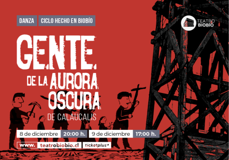 Afiche del evento "Gente de la aurora oscura"