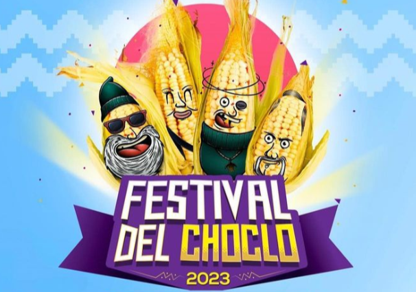 Afiche del evento "Festival del Choclo 2023 en Arica"