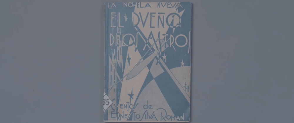 Afiche de "Mira este video dedicado a las portadas emblemáticas de libros chilenos"