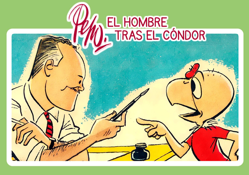 Afiche del evento "Conversatorio “Pepo, el Hombre tras del Cóndor”"