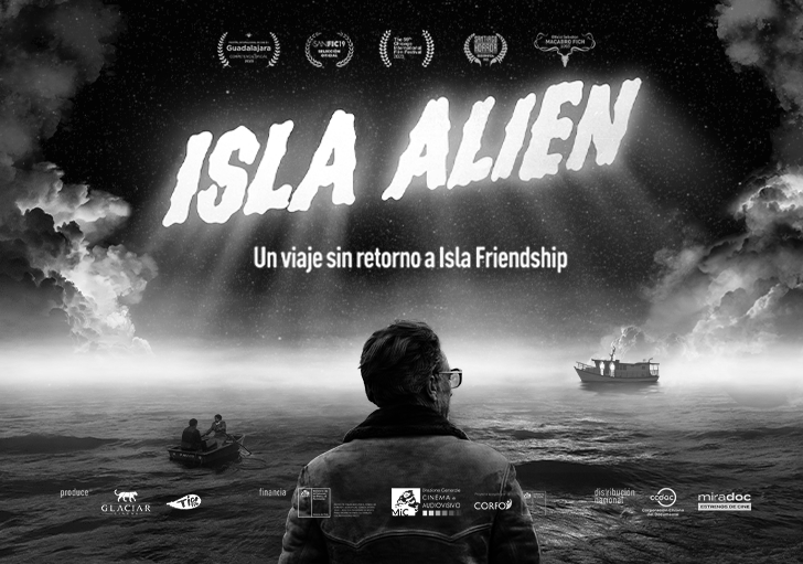 Afiche del evento "Isla Alien - Arica"