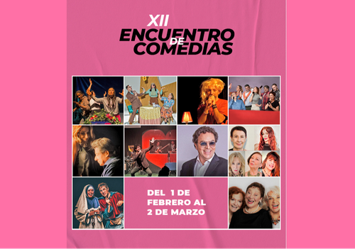 Afiche del evento "XII Encuentro de comedias"