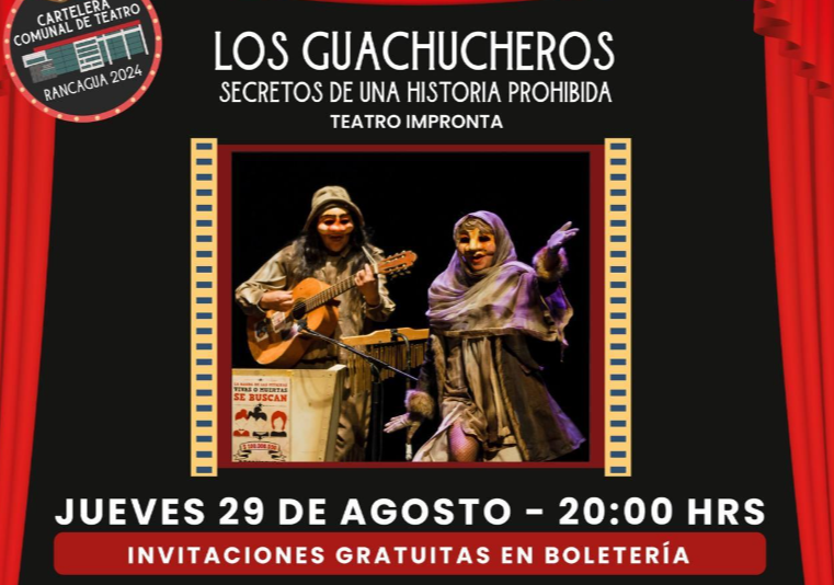 Afiche del evento "Los Guachucheros: Secretos de una Historia Prohibida"